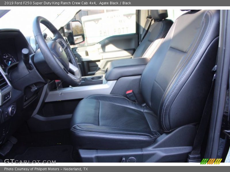 Agate Black / Black 2019 Ford F250 Super Duty King Ranch Crew Cab 4x4