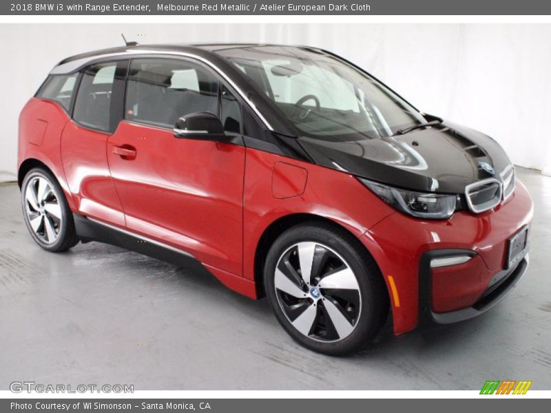 Melbourne Red Metallic / Atelier European Dark Cloth 2018 BMW i3 with Range Extender