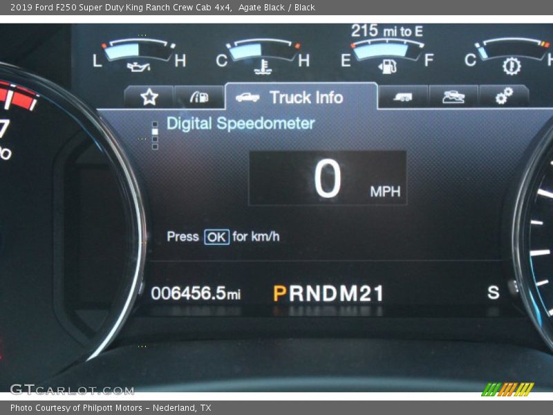 Agate Black / Black 2019 Ford F250 Super Duty King Ranch Crew Cab 4x4