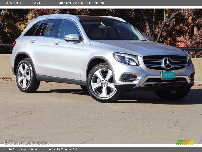 Iridium Silver Metallic / Silk Beige/Black 2018 Mercedes-Benz GLC 300