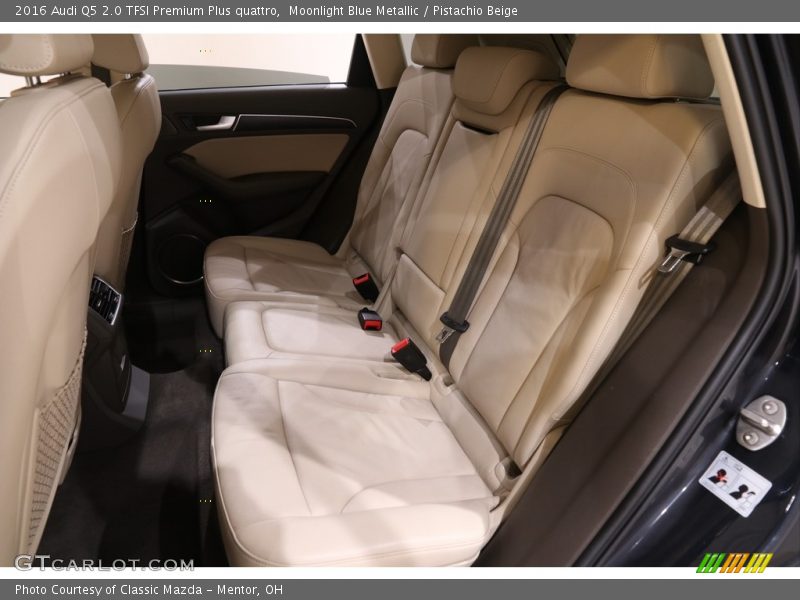 Moonlight Blue Metallic / Pistachio Beige 2016 Audi Q5 2.0 TFSI Premium Plus quattro