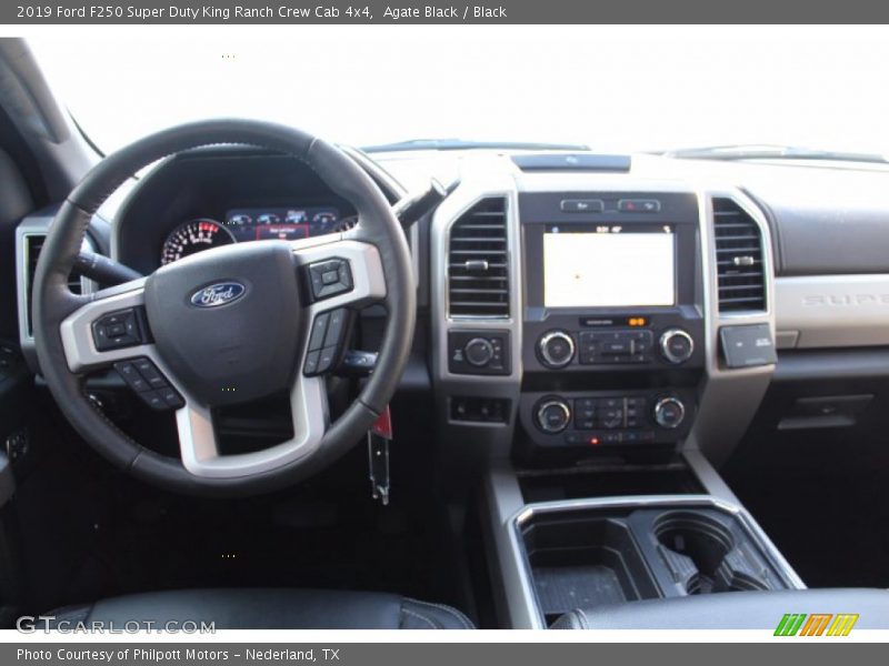 Agate Black / Black 2019 Ford F250 Super Duty King Ranch Crew Cab 4x4