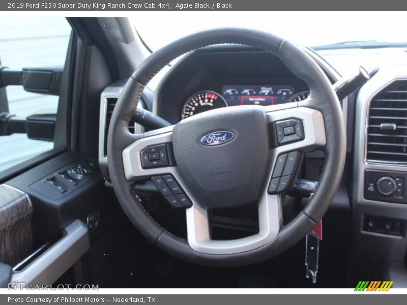 Agate Black / Black 2019 Ford F250 Super Duty King Ranch Crew Cab 4x4
