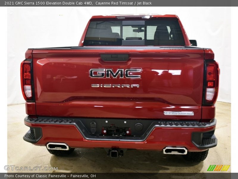 Cayenne Red Tintcoat / Jet Black 2021 GMC Sierra 1500 Elevation Double Cab 4WD