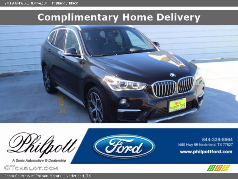 Jet Black / Black 2019 BMW X1 sDrive28i