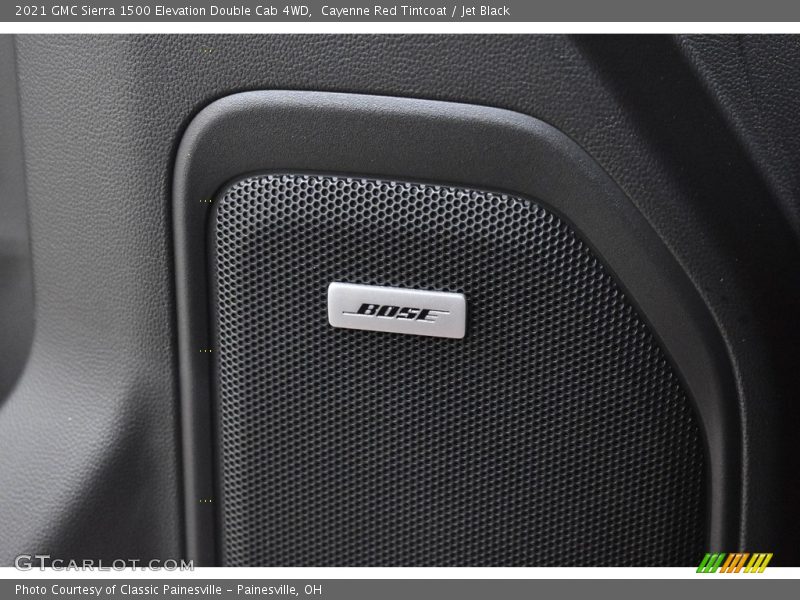 Cayenne Red Tintcoat / Jet Black 2021 GMC Sierra 1500 Elevation Double Cab 4WD