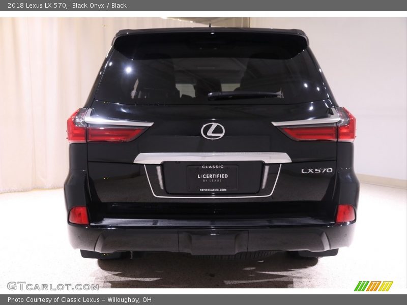 Black Onyx / Black 2018 Lexus LX 570