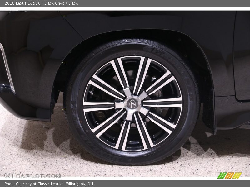 Black Onyx / Black 2018 Lexus LX 570