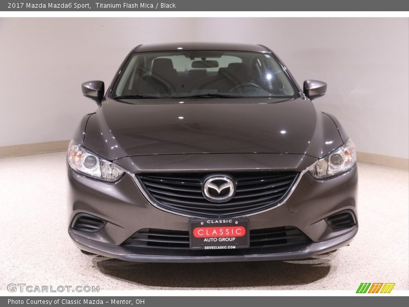 Titanium Flash Mica / Black 2017 Mazda Mazda6 Sport