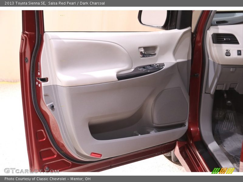 Salsa Red Pearl / Dark Charcoal 2013 Toyota Sienna SE