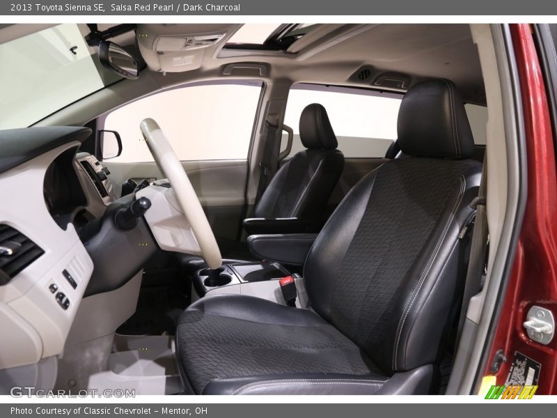 Salsa Red Pearl / Dark Charcoal 2013 Toyota Sienna SE