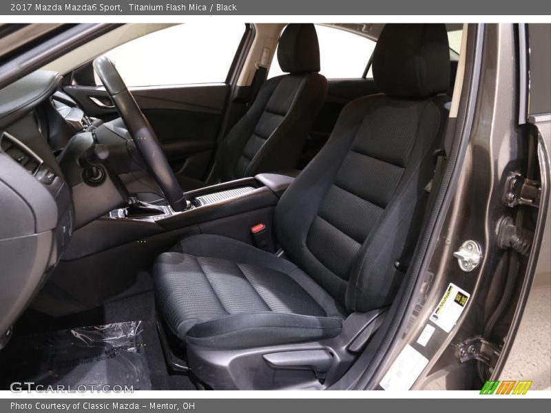Titanium Flash Mica / Black 2017 Mazda Mazda6 Sport