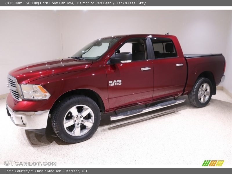 Front 3/4 View of 2016 1500 Big Horn Crew Cab 4x4