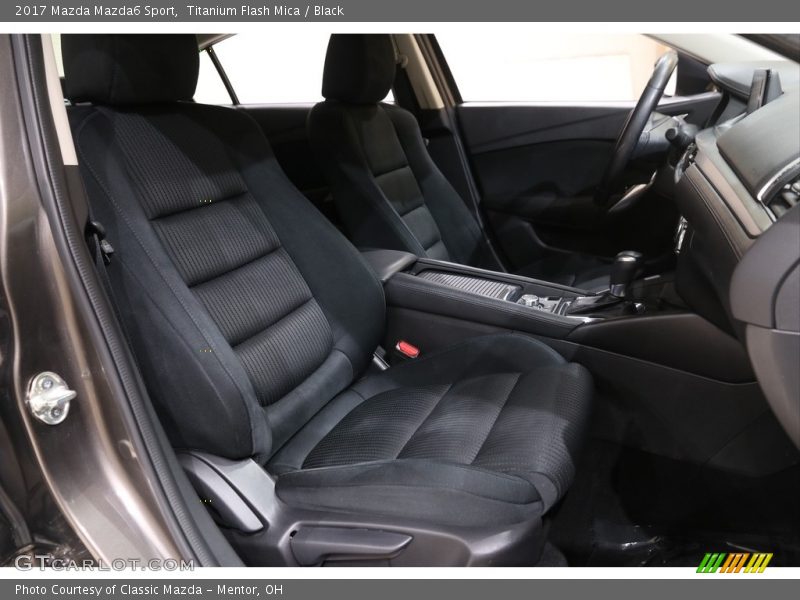 Titanium Flash Mica / Black 2017 Mazda Mazda6 Sport