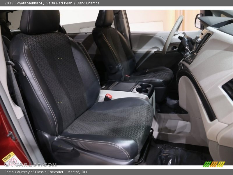 Salsa Red Pearl / Dark Charcoal 2013 Toyota Sienna SE