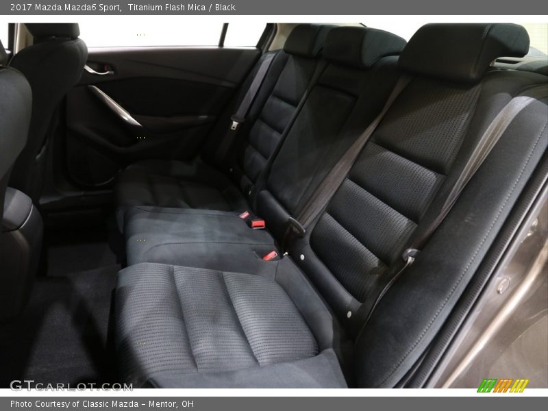 Titanium Flash Mica / Black 2017 Mazda Mazda6 Sport