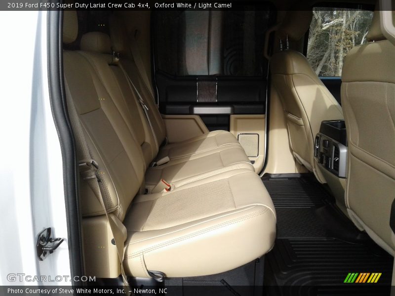 Rear Seat of 2019 F450 Super Duty Lariat Crew Cab 4x4