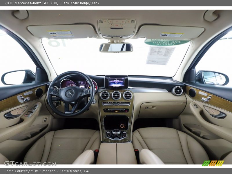 Black / Silk Beige/Black 2018 Mercedes-Benz GLC 300