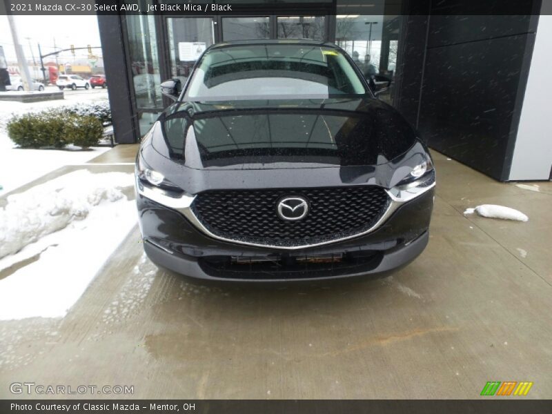 Jet Black Mica / Black 2021 Mazda CX-30 Select AWD
