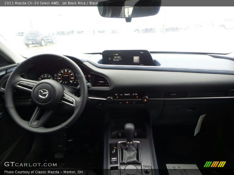 Jet Black Mica / Black 2021 Mazda CX-30 Select AWD