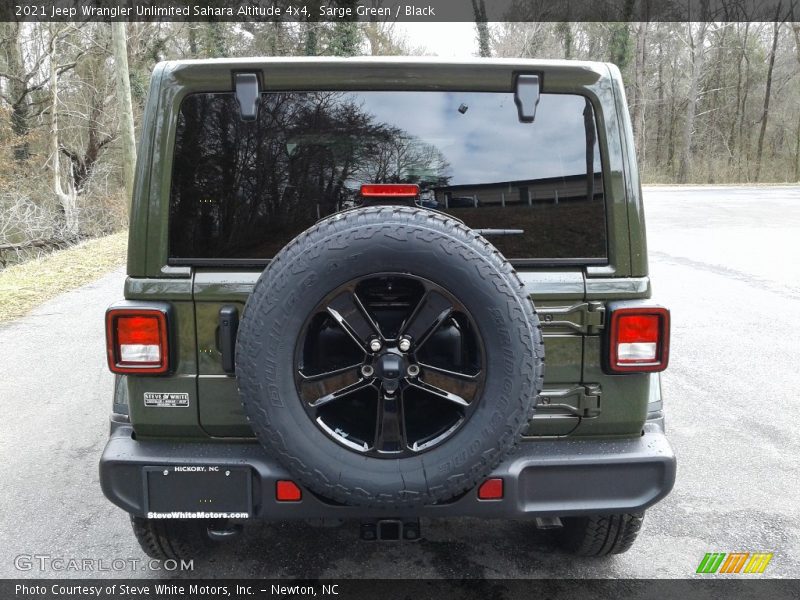 Sarge Green / Black 2021 Jeep Wrangler Unlimited Sahara Altitude 4x4