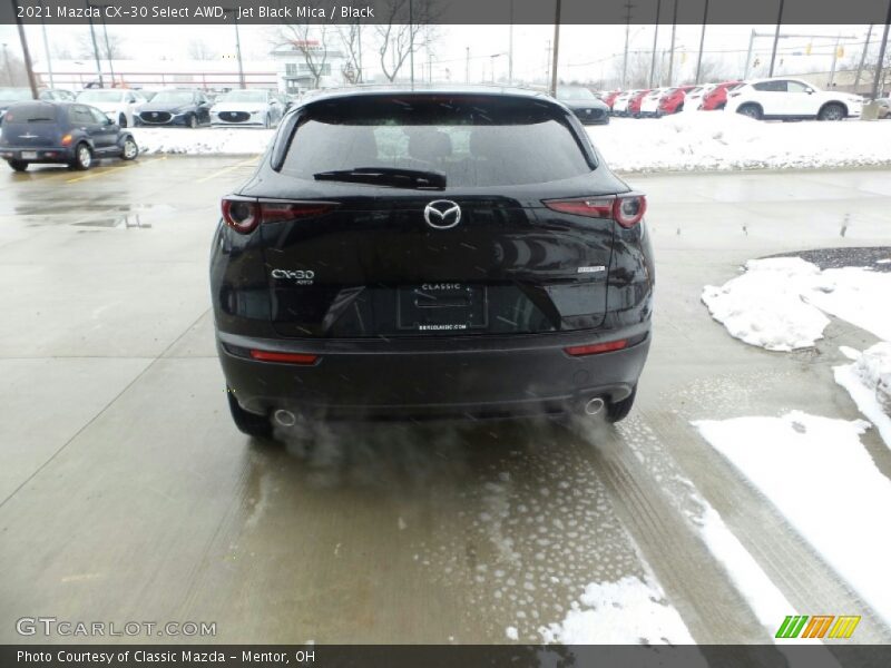 Jet Black Mica / Black 2021 Mazda CX-30 Select AWD