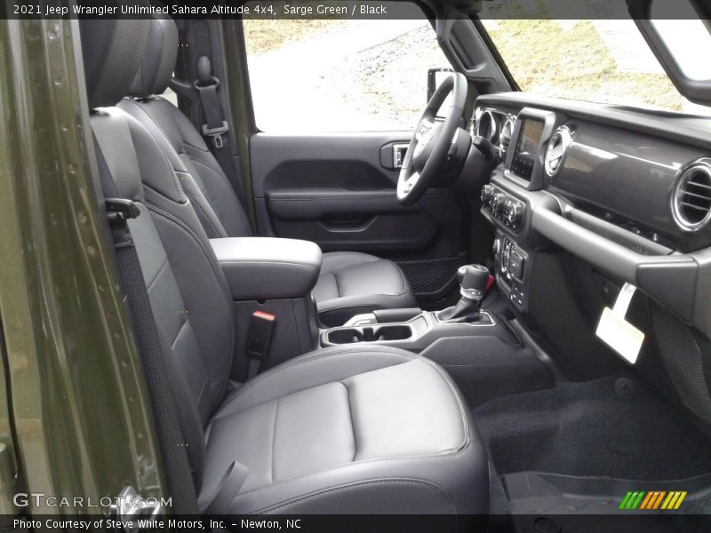 Sarge Green / Black 2021 Jeep Wrangler Unlimited Sahara Altitude 4x4