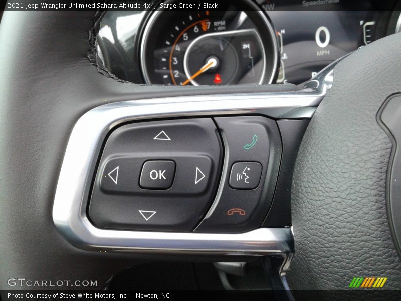 2021 Wrangler Unlimited Sahara Altitude 4x4 Steering Wheel