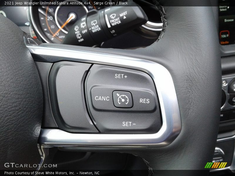 2021 Wrangler Unlimited Sahara Altitude 4x4 Steering Wheel