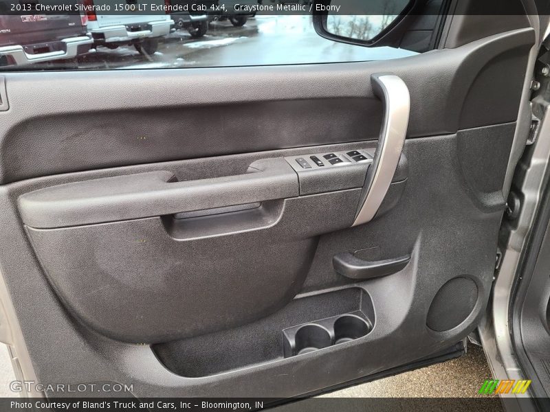 Graystone Metallic / Ebony 2013 Chevrolet Silverado 1500 LT Extended Cab 4x4