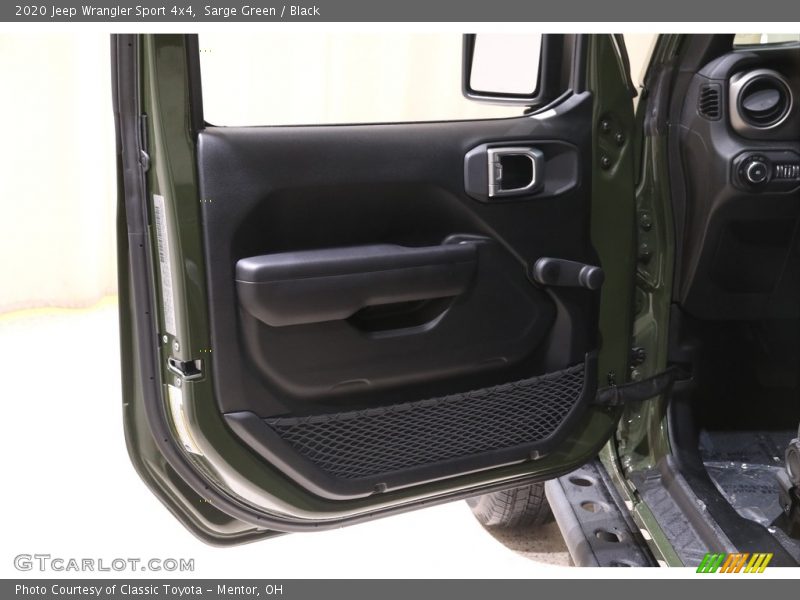 Sarge Green / Black 2020 Jeep Wrangler Sport 4x4