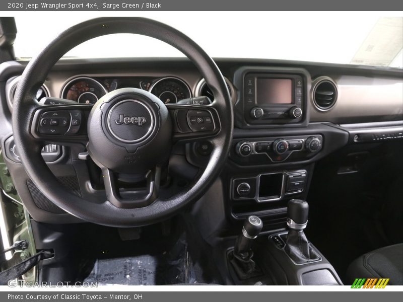 Sarge Green / Black 2020 Jeep Wrangler Sport 4x4