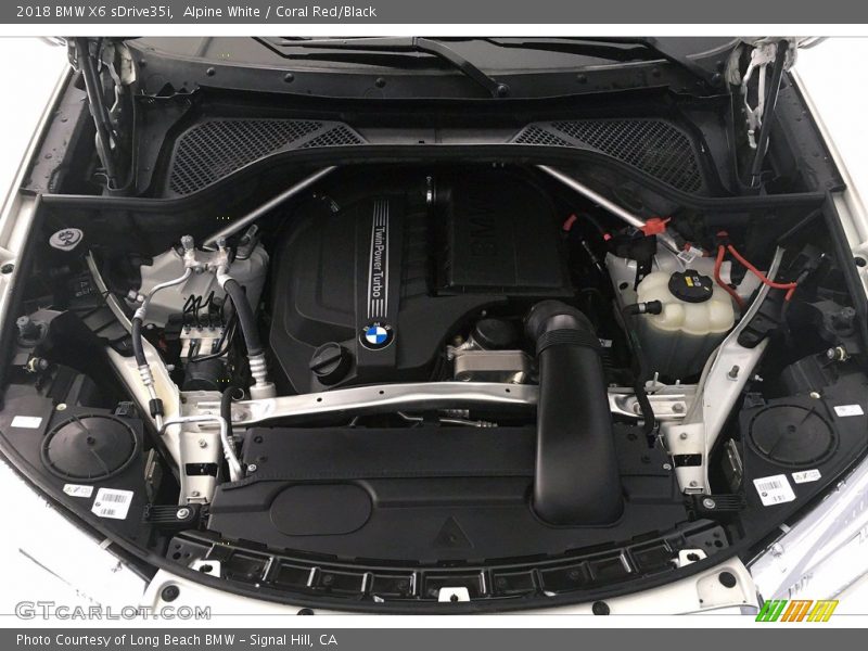  2018 X6 sDrive35i Engine - 3.0 Liter TwinPower Turbocharged DOHC 24-Valve VVT Inline 6 Cylinder