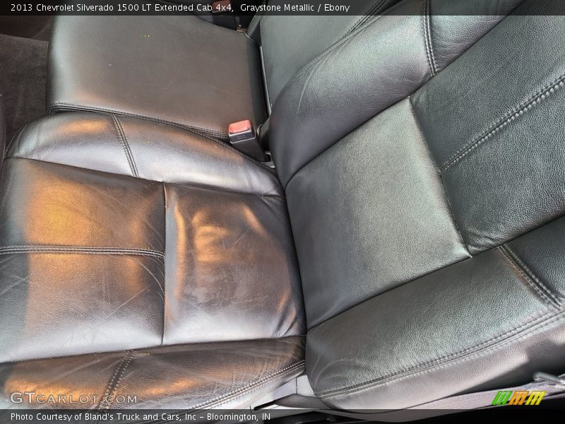 Graystone Metallic / Ebony 2013 Chevrolet Silverado 1500 LT Extended Cab 4x4