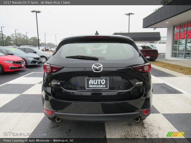 Jet Black Mica / Sand 2017 Mazda CX-5 Sport