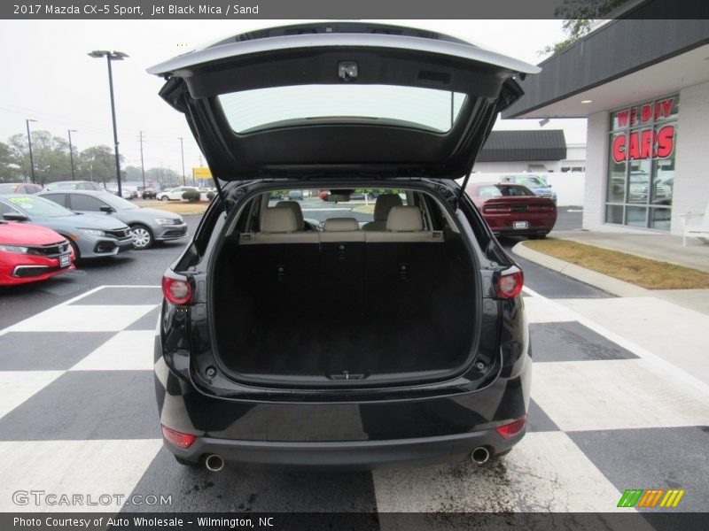 Jet Black Mica / Sand 2017 Mazda CX-5 Sport