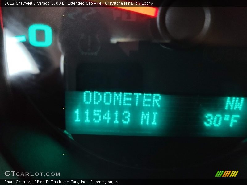 Graystone Metallic / Ebony 2013 Chevrolet Silverado 1500 LT Extended Cab 4x4