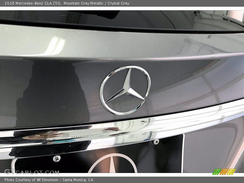 Mountain Grey Metallic / Crystal Grey 2018 Mercedes-Benz GLA 250