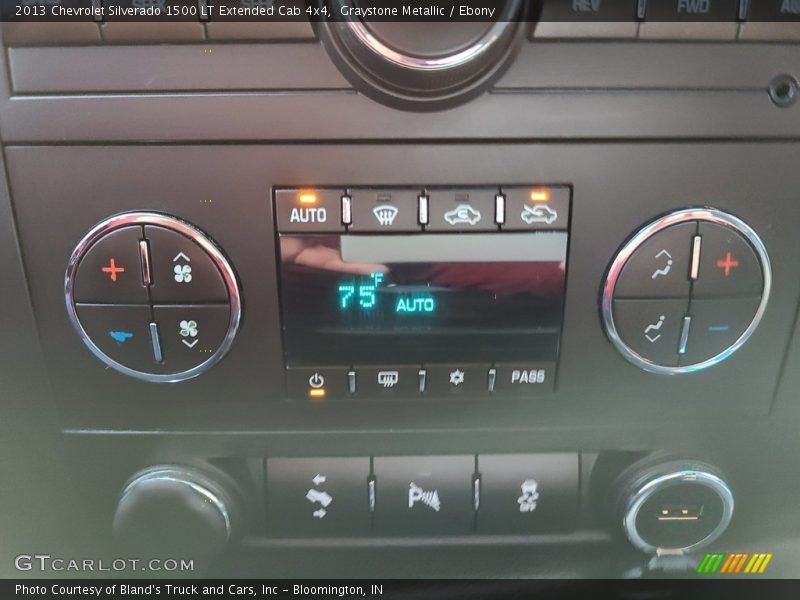 Graystone Metallic / Ebony 2013 Chevrolet Silverado 1500 LT Extended Cab 4x4