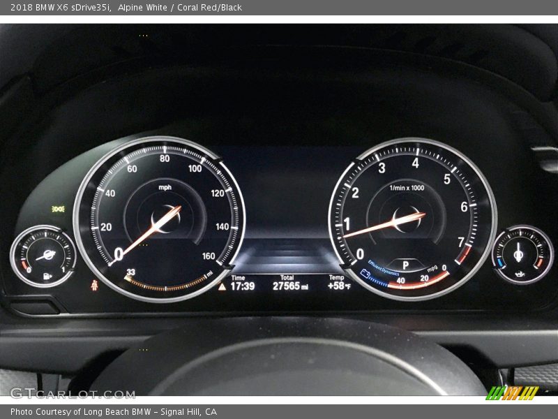  2018 X6 sDrive35i sDrive35i Gauges
