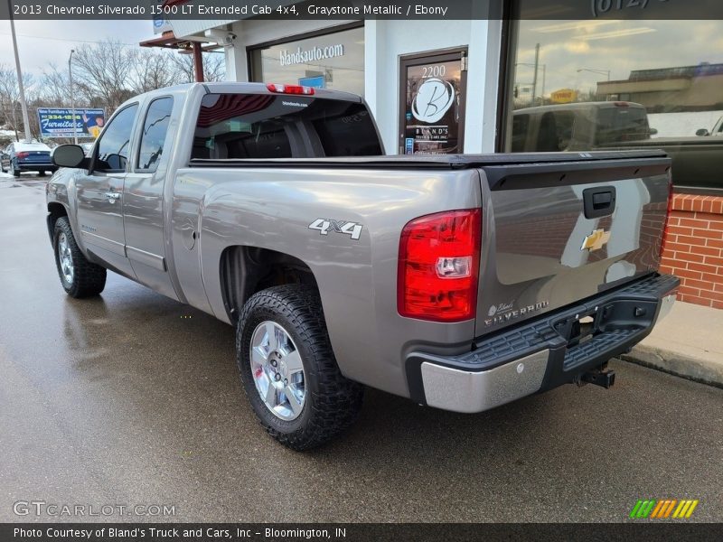 Graystone Metallic / Ebony 2013 Chevrolet Silverado 1500 LT Extended Cab 4x4