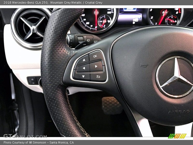 Mountain Grey Metallic / Crystal Grey 2018 Mercedes-Benz GLA 250