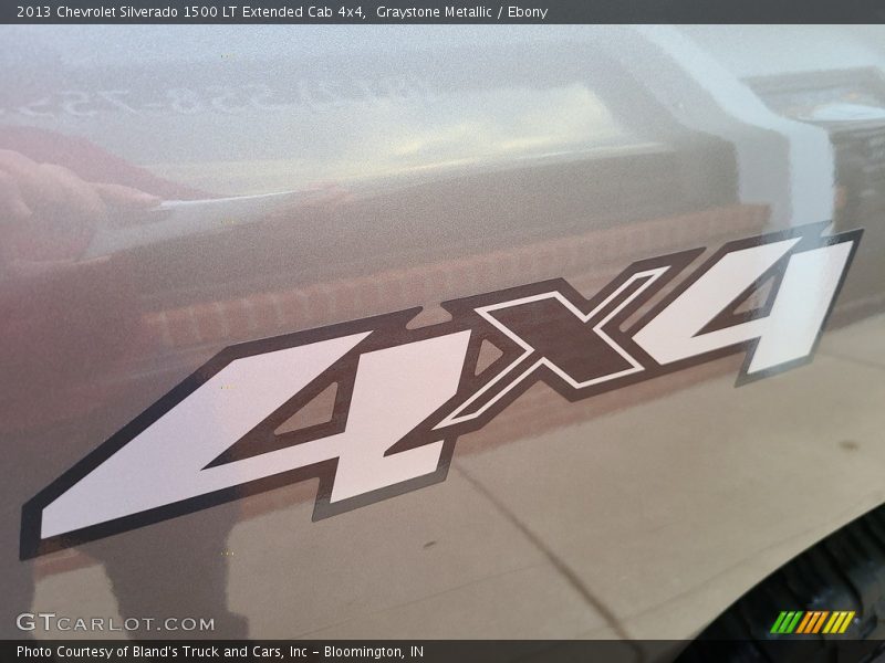 Graystone Metallic / Ebony 2013 Chevrolet Silverado 1500 LT Extended Cab 4x4