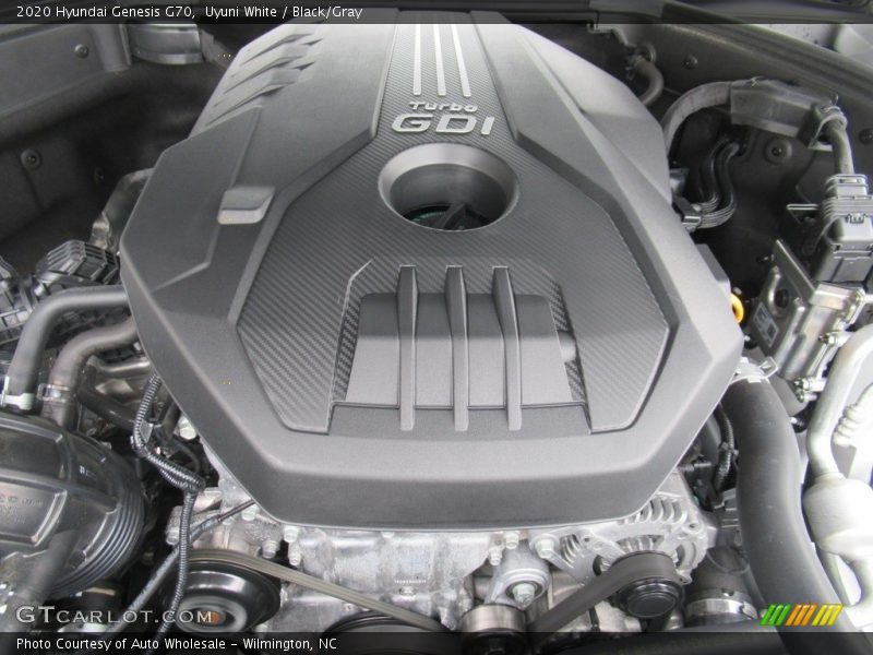 Uyuni White / Black/Gray 2020 Hyundai Genesis G70