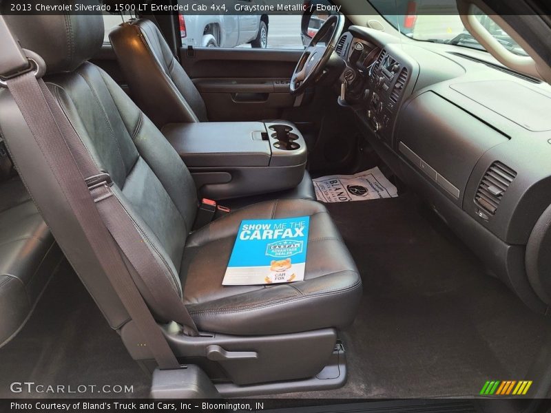 Graystone Metallic / Ebony 2013 Chevrolet Silverado 1500 LT Extended Cab 4x4