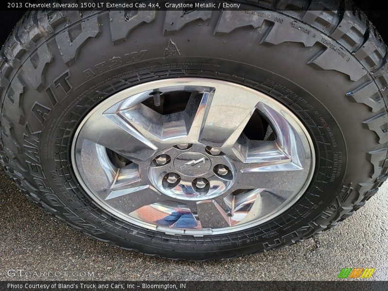 Graystone Metallic / Ebony 2013 Chevrolet Silverado 1500 LT Extended Cab 4x4