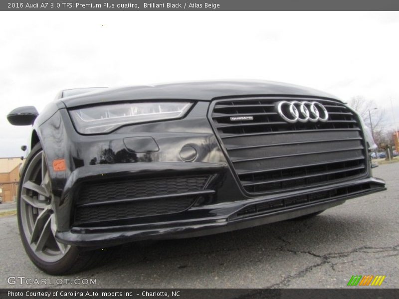 Brilliant Black / Atlas Beige 2016 Audi A7 3.0 TFSI Premium Plus quattro