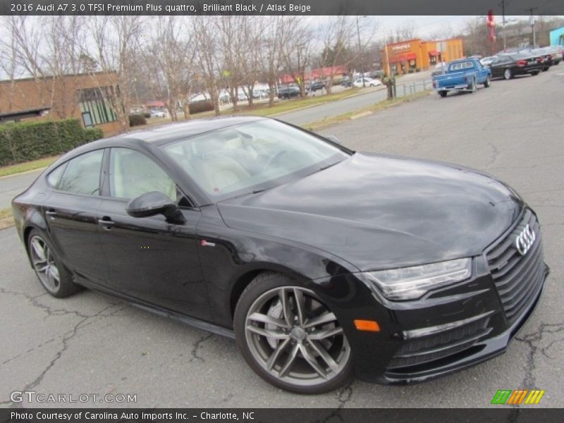 Brilliant Black / Atlas Beige 2016 Audi A7 3.0 TFSI Premium Plus quattro