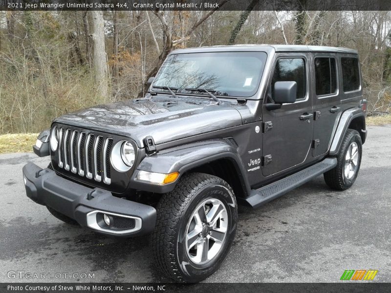Granite Crystal Metallic / Black 2021 Jeep Wrangler Unlimited Sahara 4x4