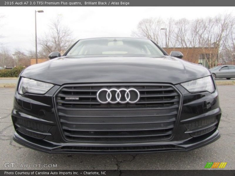 Brilliant Black / Atlas Beige 2016 Audi A7 3.0 TFSI Premium Plus quattro
